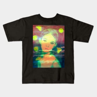 Moth Girl Kids T-Shirt